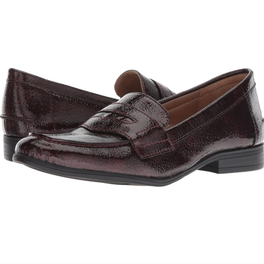 Life Stride Madison Loafer Wine- Pinot Noir with Box